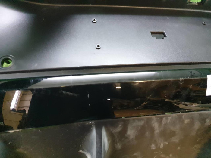 Юбка заднего бампера Mercedes GLE C167 (19-23) AMG