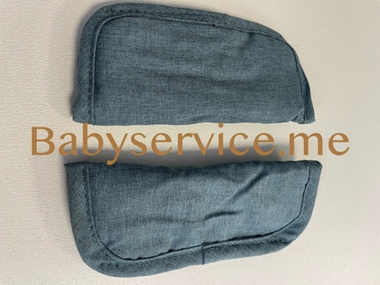 Накладки на ремни Carrello голубые