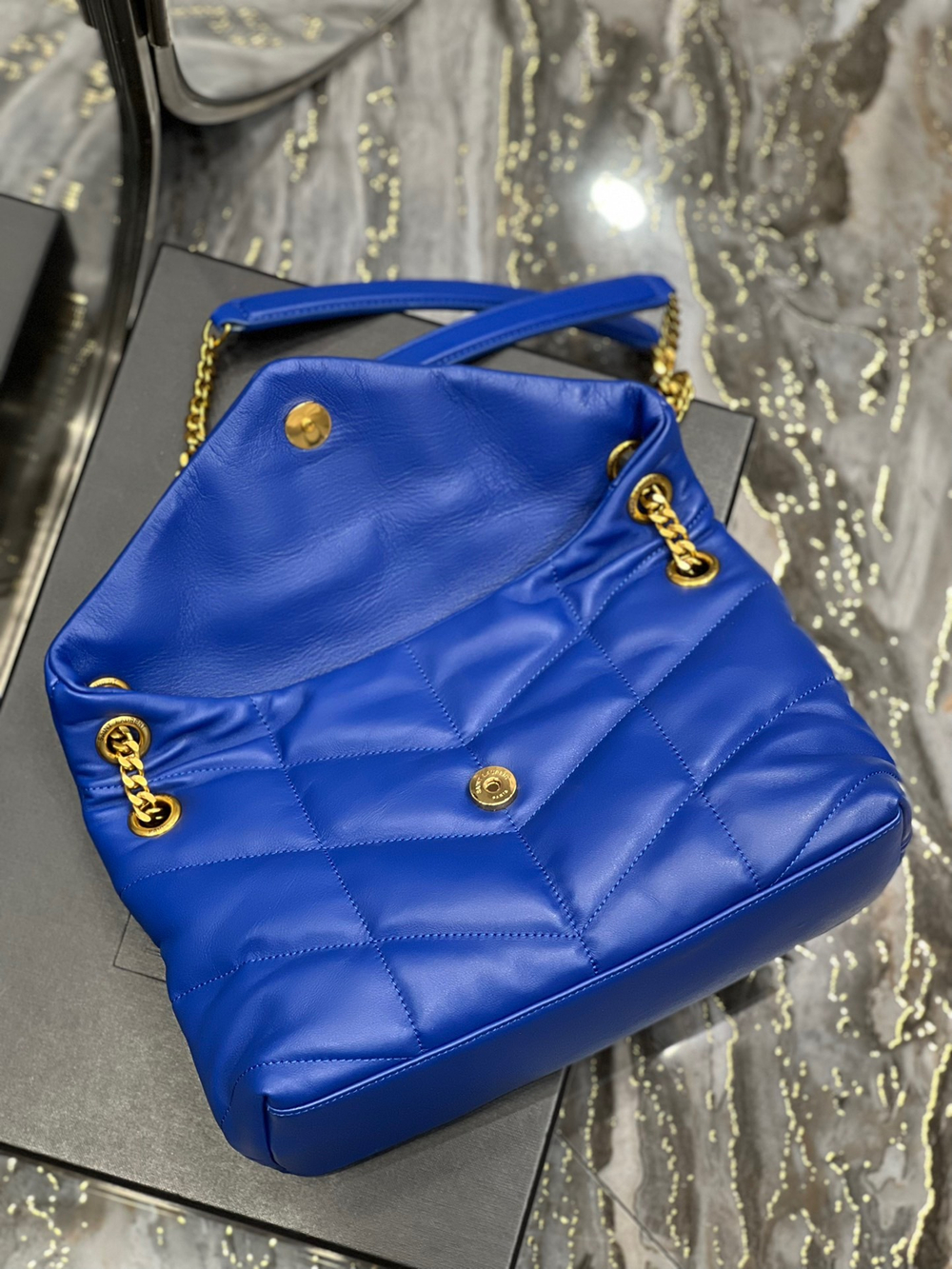 Saint Laurent Loulou Puffer Bag 29 cm