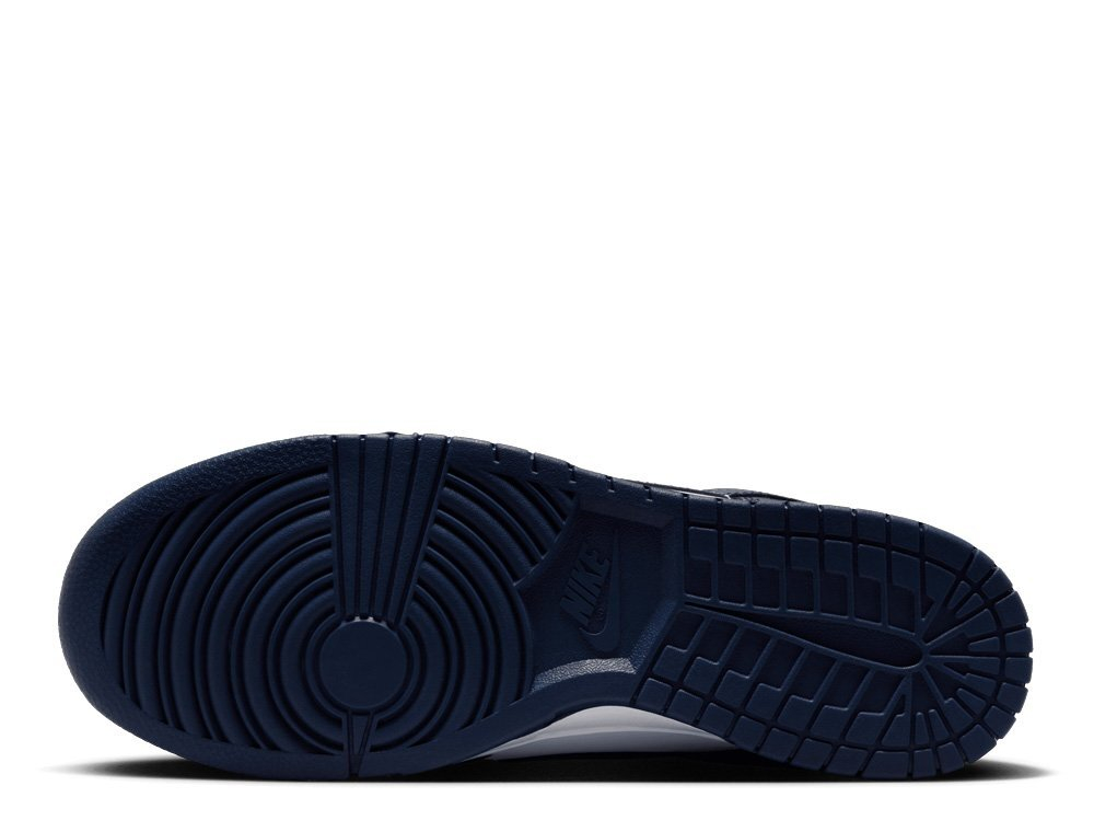 Баскетбольные кроссовки  Nike Dunk Low Retro Granatowe