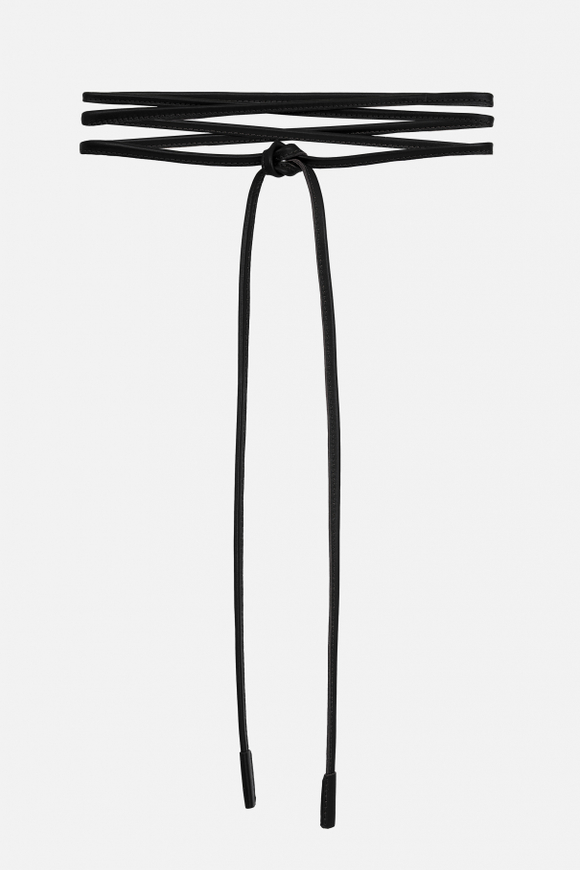 Ремень-шнурок Black