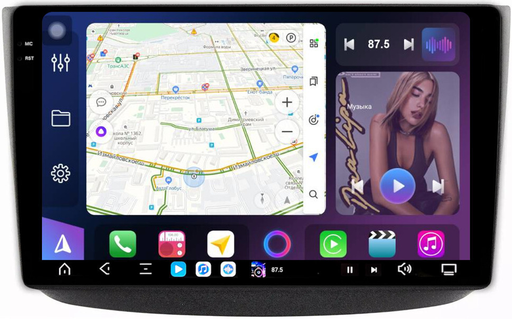 Магнитола для Mercedes-Benz Viano/Vito W639 2003-2014 - FarCar XXL10-7096F3 монитор 10.36" 2K QLED на Android 14, TS20, 8+256Гб, CarPlay, 4G SIM-слот