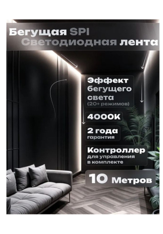 Бегущий свет SPI 10м