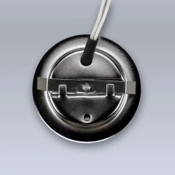 Светильник мебельный встраиваемый светодиодный "Eleganz 4W 220V", цвет хром, корпус Металл, круглый, 4500К, IP 40