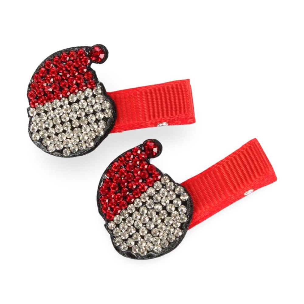 Зажимы для волос 2шт детские "Winter dreams- Чудесная шапочка" (JINRE TRAVEL)