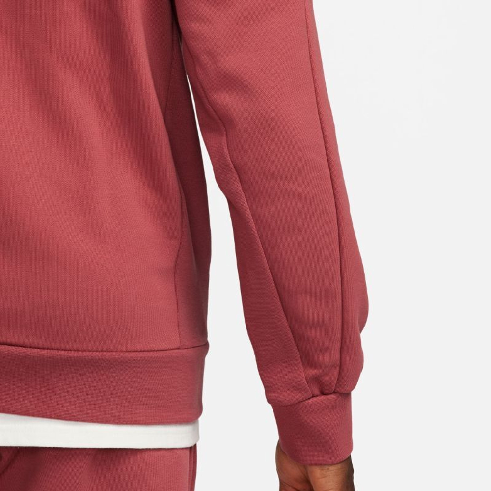 Мужская теннисная кофта Nike Court Fleece Tennis Hoodie - cedar
