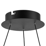 736247 Люстра ROTONDA 21W LED 1053LM 360G ЧЕРНЫЙ 3000K