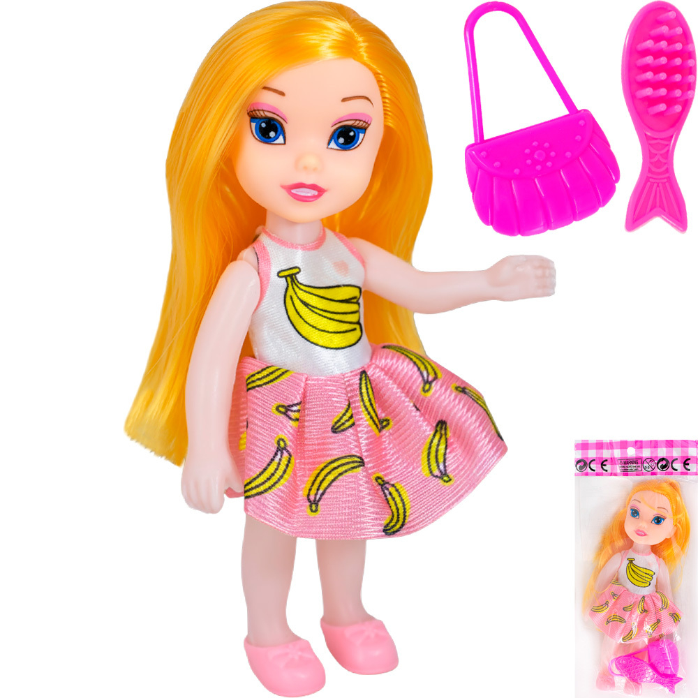 Кукла малышка 6K-3 с аксесс. в пак.