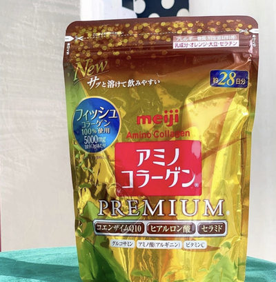 Амино-коллаген с церамидами для красоты кожи и здоровья суставов Meiji Amino Collagen Premium