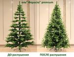 Искусственная ель "Форесто" (Литая+пвх) от 1,2 м до 2,4 м