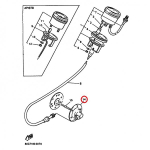 Корпус привода спидометра Yamaha VK540 V