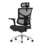 Кресло EXPERT 2 SAIL- ART SAS-M01 (подлокотник 6D(360), подголовник 5D, сетка черная / каркас черн)