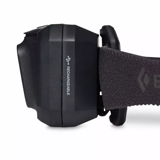 Фонарь налобный Black Diamond Storm, 500-R люмен, Black (BD 6206750002ALL1)