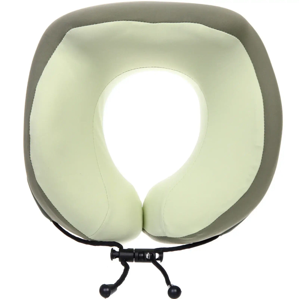 Подушка дорожная «TRIP - Dream», мемори-эффект, цвет зеленый