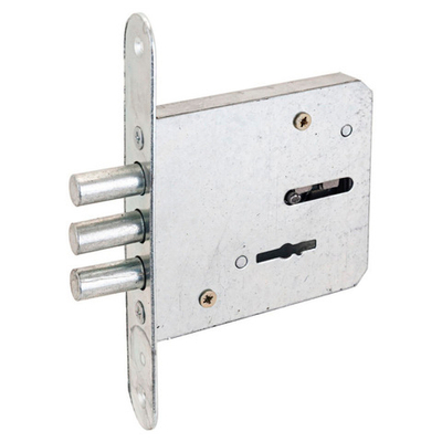 Замок Ижевск врезной ЗВ 8-4Н-01 трехригельный б/руч