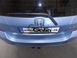 Фаркоп оцинкованный Galia H052A для Honda Jazz 2002-2008(паспорт и сертификат в комплекте)(без электрики)