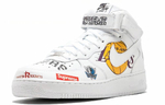 Кроссовки Supreme X Nike Air Force 1 Nba White