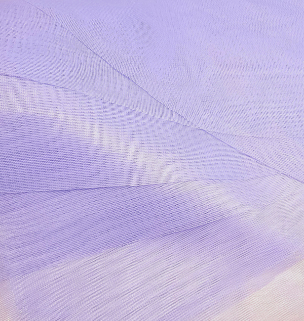 Сетка неэластичная корсетная сиреневая (отрез 20*25)