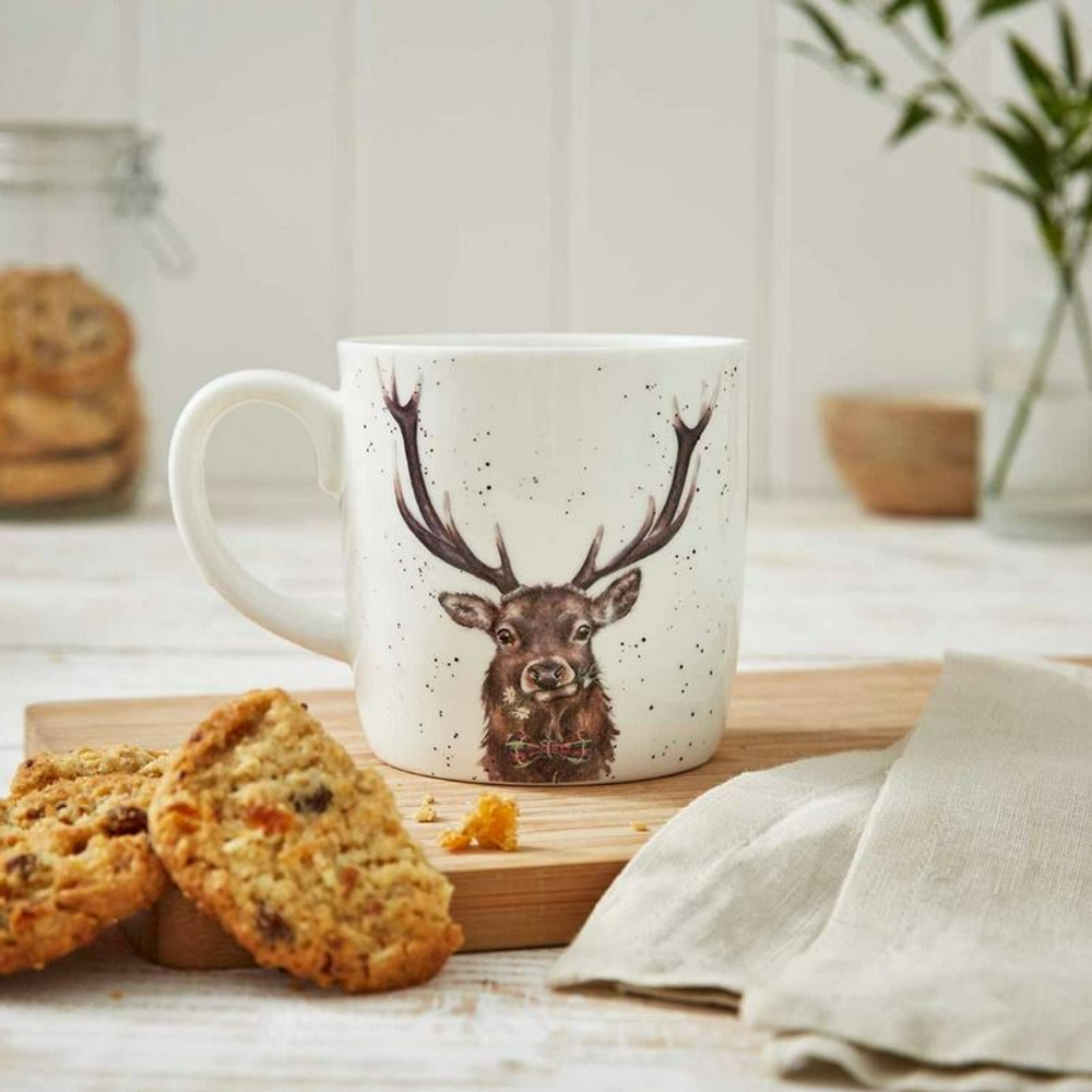 Royal Worcester - Wrendale Designs Кружка &quot;Олень&quot; 400 мл / артикул   MMRA4020-XD  / GTIN 749151740693