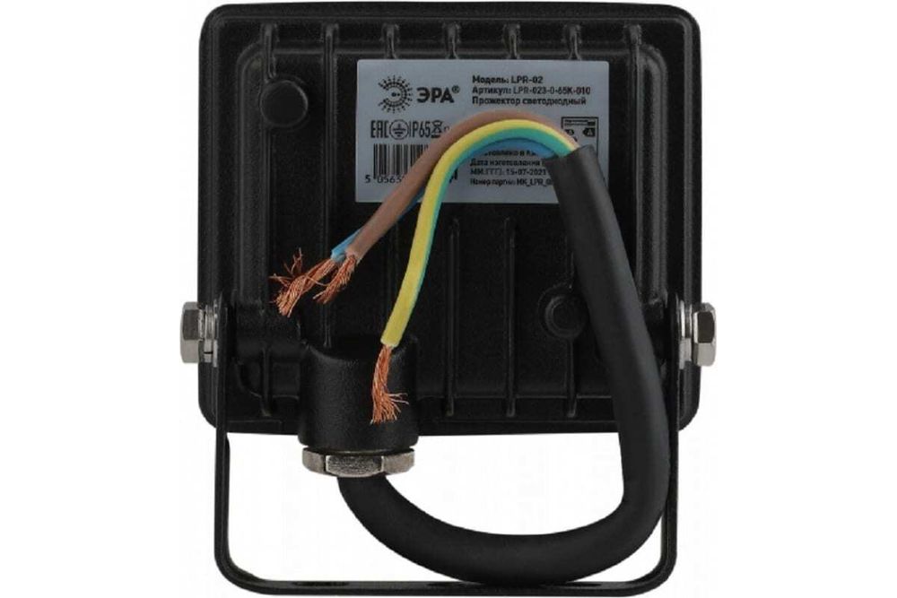 Прожектор светодиодный ЭРА 10Вт 4000К 800Лм 81х75х21,5 IP65, 6143921
