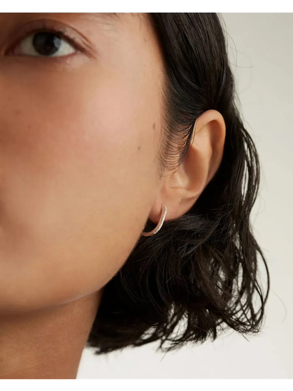 Серьги Spike Серебро 925 пробы покрытое родием