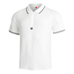 Мужское теннисное поло Wilson Players Seamless Polo Men - White