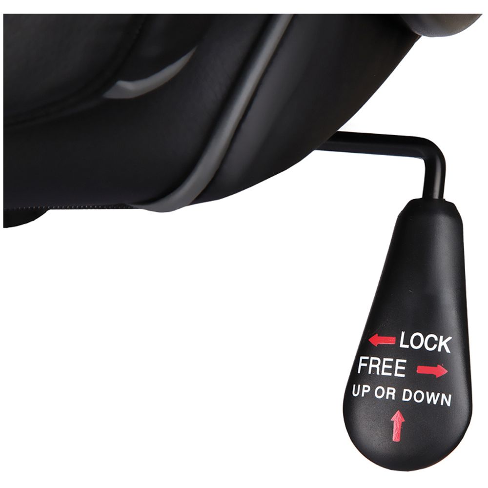 Кресло игровое Helmi HL-S15 "Skyline", экокожа, белая/красная, механизм качания