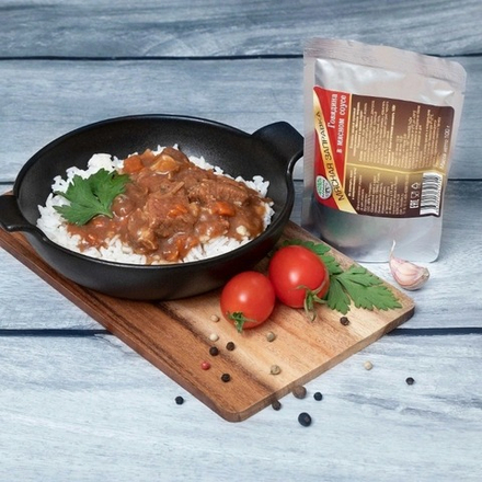 Говядина в мясном соусе 100 гр. Кронидов