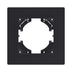 Рамка 1-постовая, черный матовый Kollinger Aspekt AT1BM