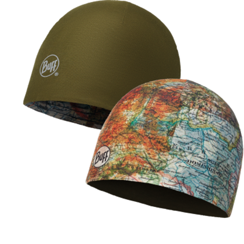 Двухсторонняя спортивная шапка Buff Itinerary Multi - Beech Фото 1