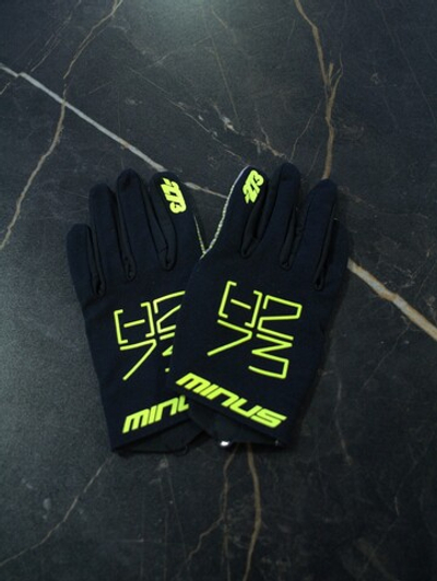 Перчатки для симрейсинга -273 SIM Glove черный-жёлтый