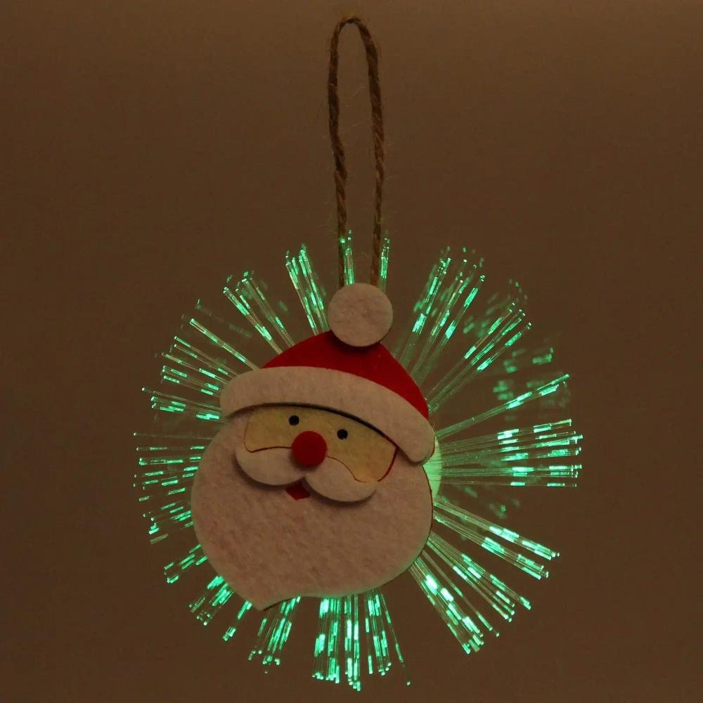 Сувенир с подсветкой «Дед Мороз в колпачке» 10 см