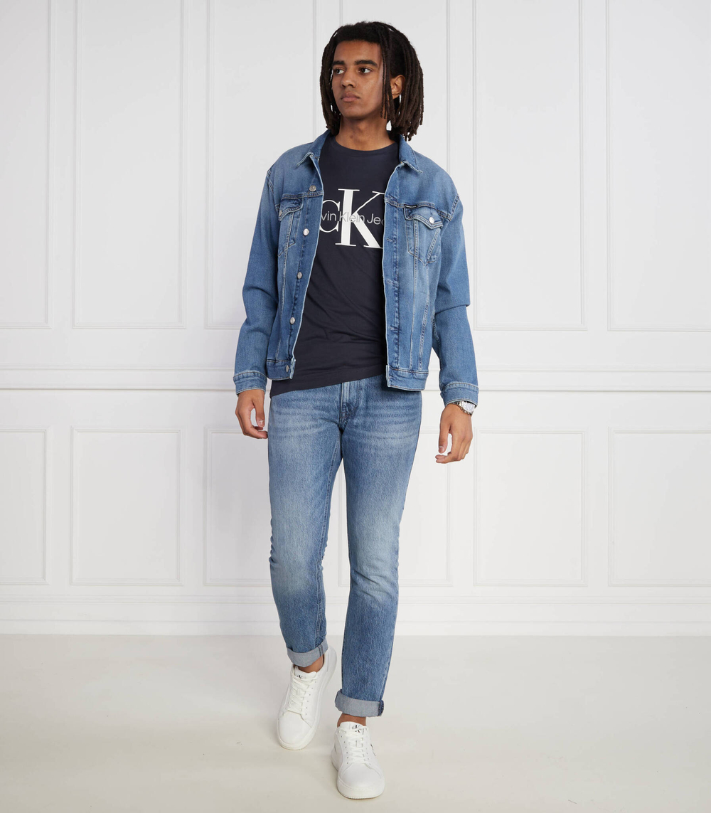 Футболка CORE MONOLOGO CALVIN KLEIN JEANS - темно-синий(J30J320935)