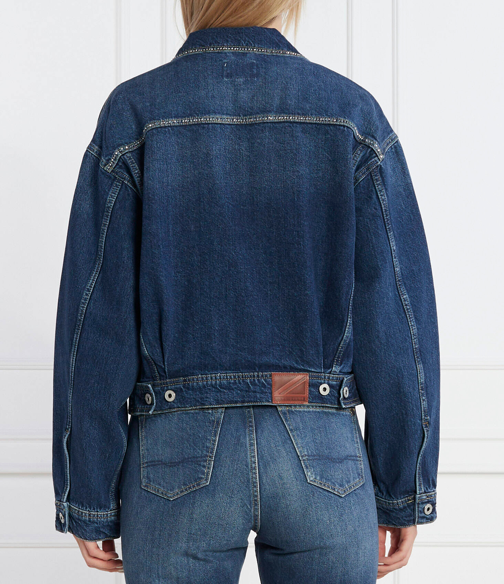 Джинсовая куртка TURNER SPARKLE Pepe Jeans London - темно-синий(PL402328)