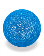 Хлопковый шарик синий