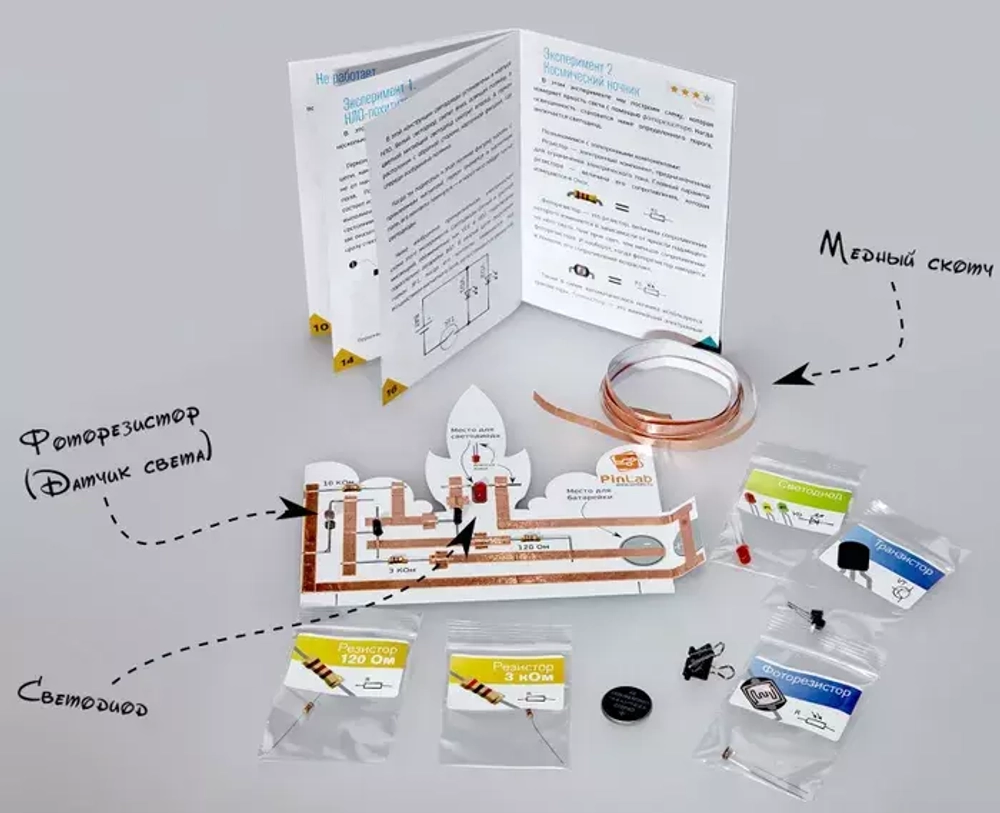 Нло-похититель, Космический ночник PinLab