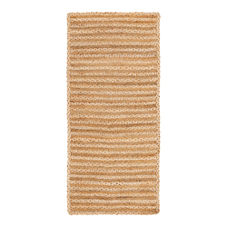 Ковер из джута 70х160см Tkano Ethnic бежевый в полоску