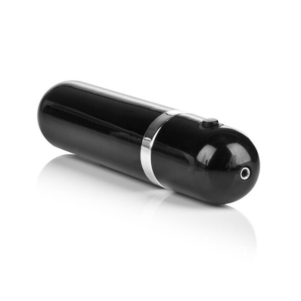 Гнущийся анальный стимулятор с вибрацией Easy Flex Glider (10 режимов) (Цвет: черный)