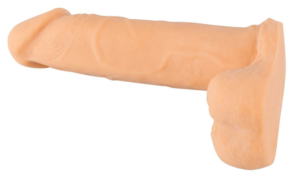 Фаллоимитатор Nature Skin Dildo Real Dong - 20 см. (Цвет: телесный)