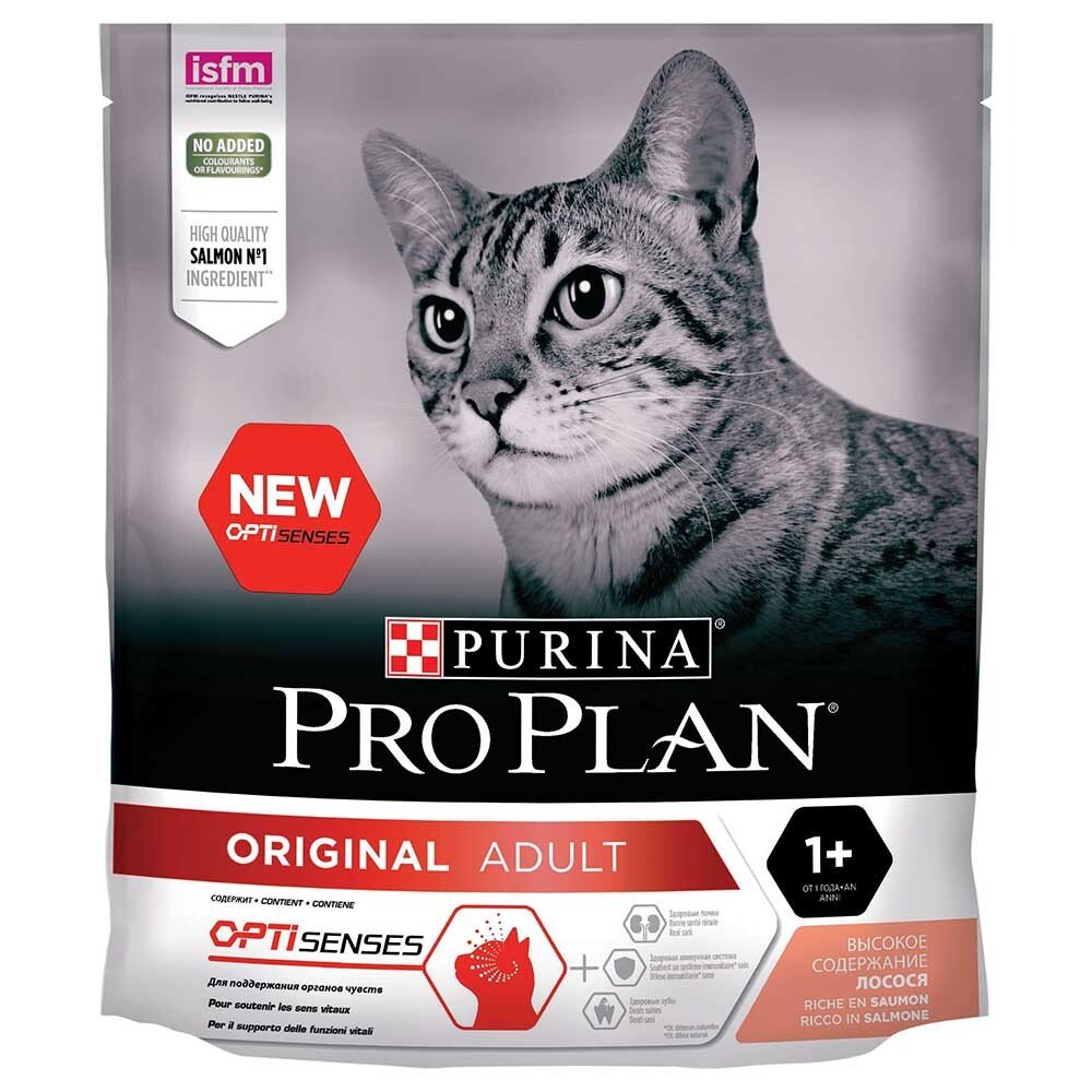 Pro Plan корм для кошек с лососем (Adult)