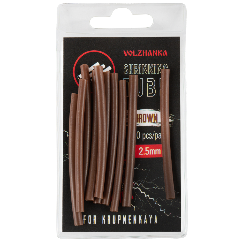 Термоусадочная трубка "Volzhanka Shrinking Tube 2.5mm" (10шт/уп)