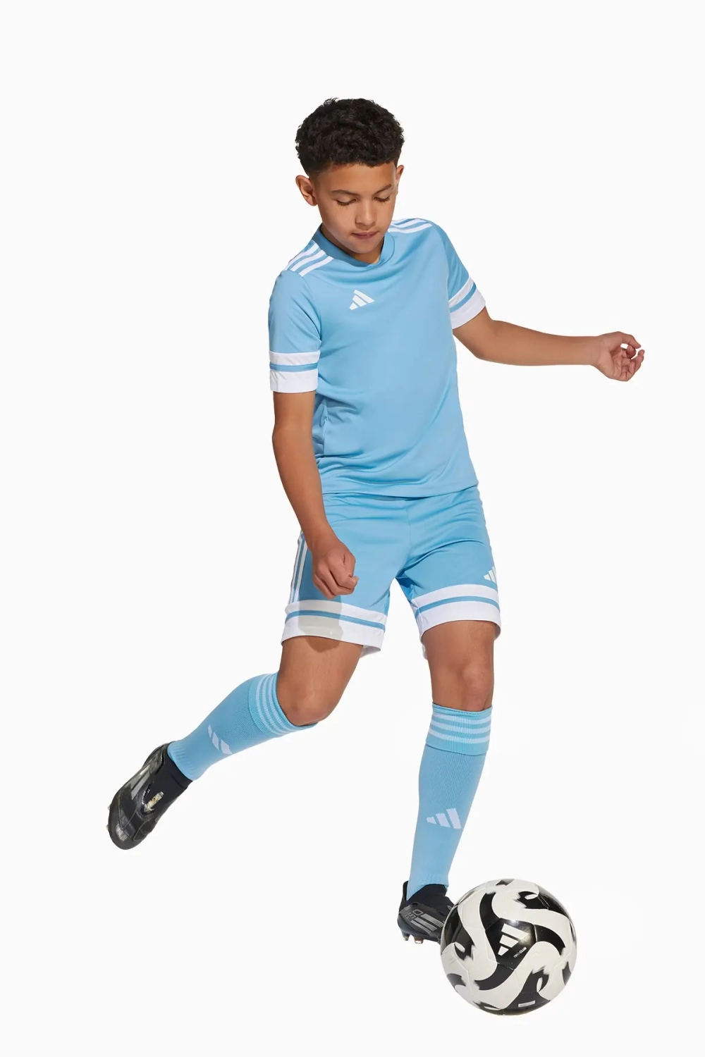 Шорты adidas Squadra 25 Junior - голубой