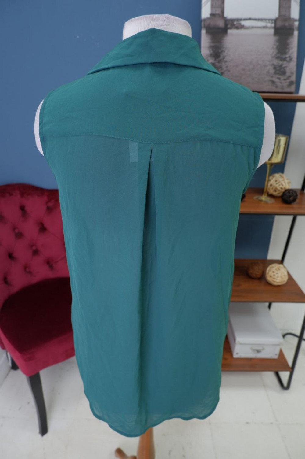 Рубашка H&M без рукавов 42 размер