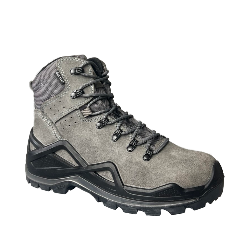 Мод. 1085. Ботинки Тактик (средние), серый.