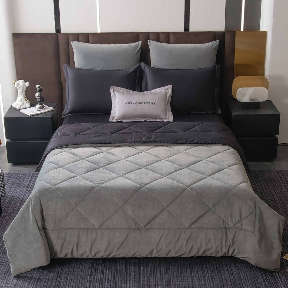 Комплект постельного белья Сатин Velvet Premium с Одеялом VP004