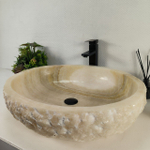 Раковина из оникса Erozy White EO-64378 62*52*15 0215