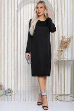 Платье Дефиле (черное) П12216-25 LT Collection