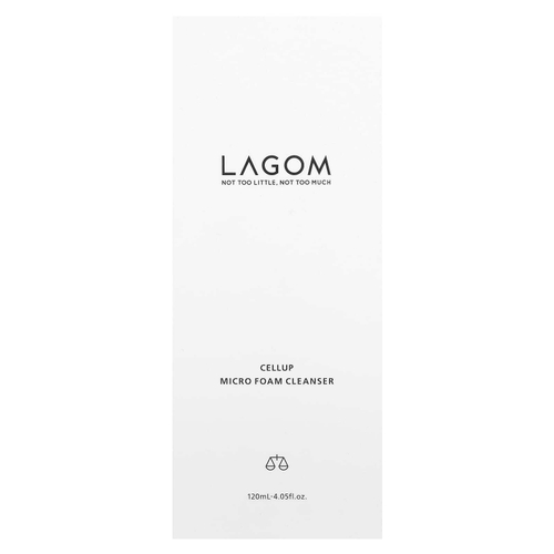 LAGOM, Cellup Micro Foam Cleanser, 120 мл (4,05 жидк. Унции)