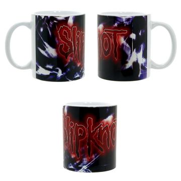 Кружка Slipknot надпись на синем фоне (142)