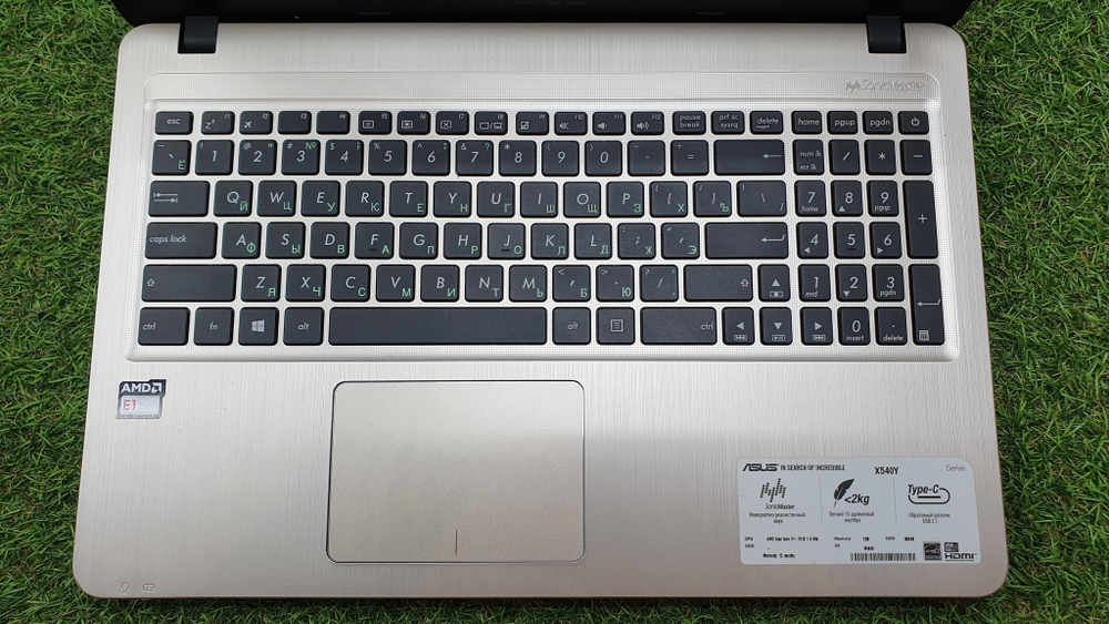 Ноутбук ASUS X540YA-XO047T 1366x768, AMD E1 7010 1.5 ГГц, 2 ГБ, Radeon R2
